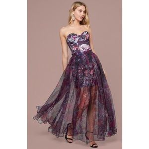 bebe Organza gown